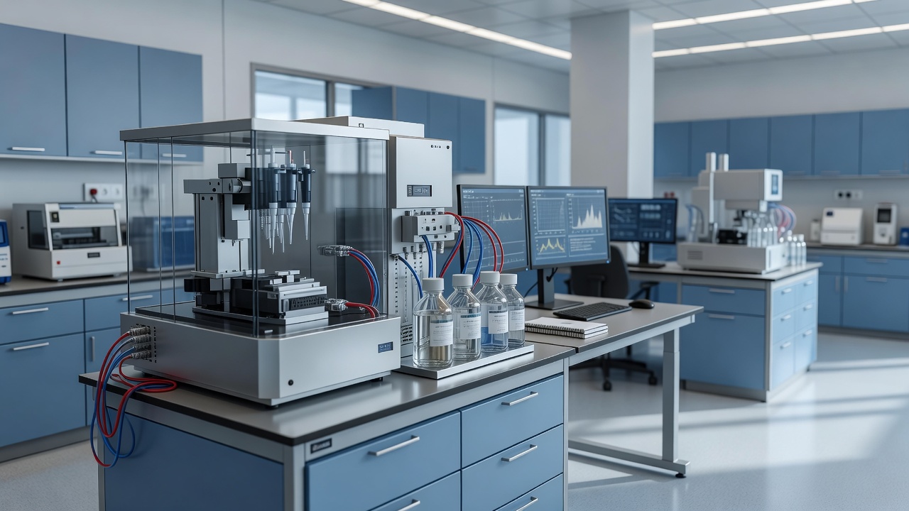 QYAOBIO HPLC purity testing bench